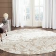 thumbnail image 3 of Safavieh Amherst Tapis d'Intérieur et d'Extérieur en Blé - Carré 7 Pieds, 3 of 5