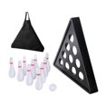 thumbnail image 1 of jinwen Jeu de Quilles de Table Shuffleboard Intérieur pour Activité Sports Garçons Filles, 1 of 8
