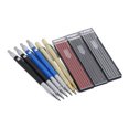 thumbnail image 4 of Carpenter Pencil Refill, 2mm Professional Comfortable Grip Carpenter Pencil Set ABS Metal Fluent Writing  For Merchants, 4 of 8