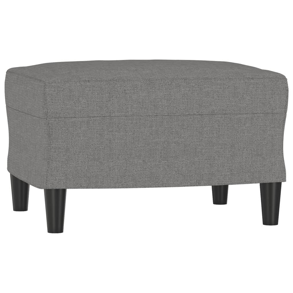 vidaXL Footstool Modern Footstool Ottoman Footrest for Living Room Fabric