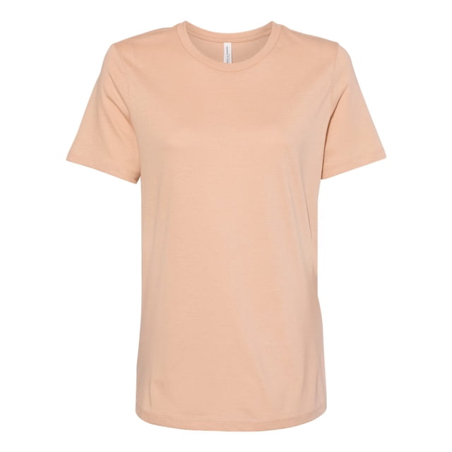 BELLA+CANVAS 6400 - T-Shirt en Jersey à Manches Courtes Décontracté, P, Dune de Sable