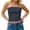 Navy, variant on Women's Strapless Tube Top, Backless Bandeau Crop Top with Double-Layer Stretch Fabric for Comfortable Summer and Going Out Wear