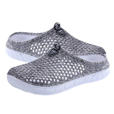 Lubelski Women Hollow-out Solid Color Non-slip Clogs Shoes Slip-on Summer Beach Slipper