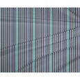 thumbnail image 3 of oneOone Tissu Lycra Polyester Rayures Multicolores Imprimés par Yard 56 Pouces de Large, 3 of 3