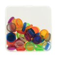 thumbnail image 1 of Set of 50 Expander Discs Binding Holder DIY Buckle Stationery Accs, 1 of 8