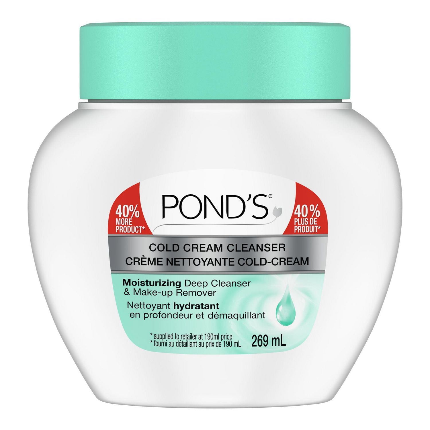 Crème Ponds Normal ou peau sèche 190 ML