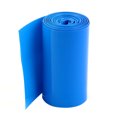 thumbnail image 1 of Unique Bargains 5Meters 85mm Width PVC Heat Shrink Wrap Tube Blue for 18650 Battery Pack, 1 of 1