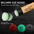 thumbnail image 2 of Snooker Cue Tips Pool Cue Tips Billiard Cue Head Billiard Accessories, 2 of 9