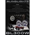 thumbnail image 2 of For 2010 2011 2012 2013 Toyota 4Runner Fog Lamp Light Kit Xenon Foglamps, 2 of 4