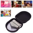 thumbnail image 2 of ruzhgo 17 Key Kalimba Acrylic Piano Transparent Keyboard Instrument Tuner Hammer Gig Bag Bear, 2 of 6