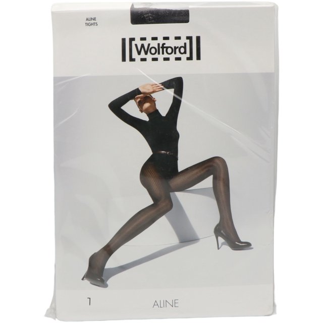 Wolford Collants Moulants Ligne A pour Femmes Caviar - L