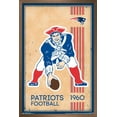 thumbnail image 1 of Patriots de la Nouvelle-Angleterre de la NFL - Logo rétro 14, 1 of 5