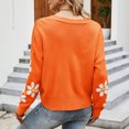 thumbnail image 4 of Styesk Cardigan pour Femmes Cardigan Décontracté Aguichant Mode à Col en V Imprimé Hauts Blouse à Manches Longues pour Femmes, 4 of 6