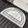 thumbnail image 3 of simhoa Non-Slip Floor Rug Doormat Indoor Machine Washable Dryable Effective Grip Carpet Bathroom Semi-circle, 3 of 8