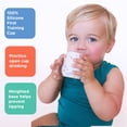 thumbnail image 4 of Nuby Silicone Confetti/Sprinkles First Open Training Cup for Baby: 2oz, 4 of 5