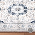 thumbnail image 3 of 6'7"x10' Area Rugs for Living Room, Meafeng Non Slip Carpets Machine Washable Retro Rug for Bedroom Decor 7x10, Blue, 3 of 8