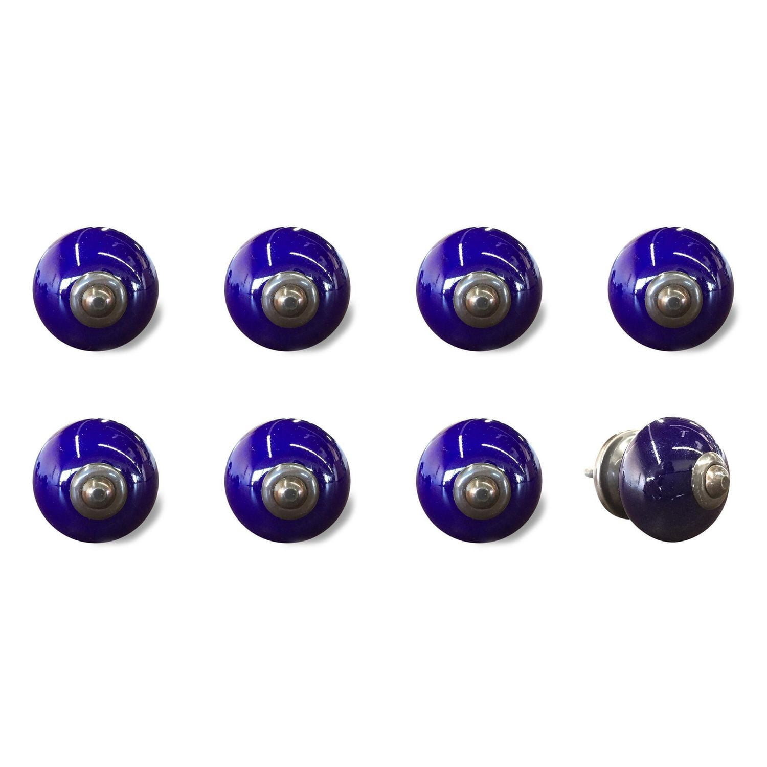 KNOB-IT VINTAGE HANDPAINTED CERAMIC KNOBS (8 Pack) K000001