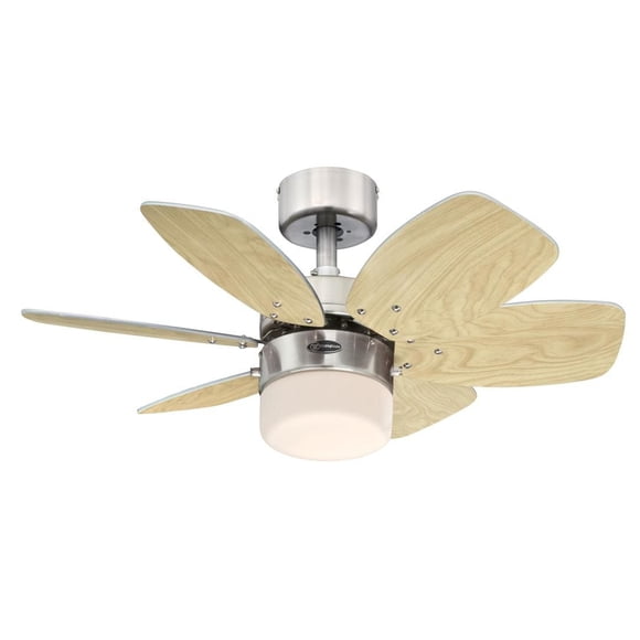 Westinghouse Flora 30" Indoor Ceiling Fan in Brushed Nickel