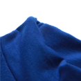 thumbnail image 3 of Men‘s Autumn Winter Pure Color Turtleneck Long Sleeve T-shirt Top Blouse, 3 of 5
