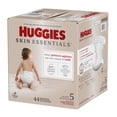 thumbnail image 4 of Couches pour bébés Huggies Skin Essentials, Tailles : N-6, 76-36 Unités, 4 of 9