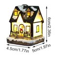 thumbnail image 3 of Christmas Village Sets With Light Christmas Village Houses Battery Power Decorative Christmas Village Set Lightweight Christmas House Reliable Christmas Houses, 3 of 8
