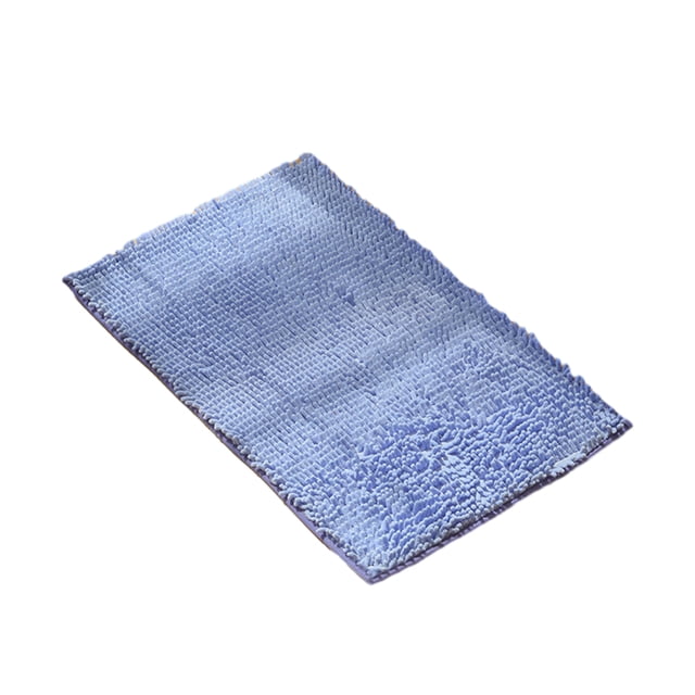 Youkk Polyester Chenille Bath Mat - Strong Water Absorption Exquisite Crafted Soft Texture No Shedding Teal 40cm*60cm 1Set