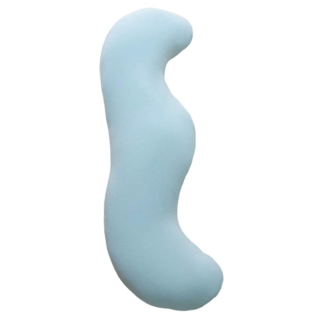 Body Pillow Double Curve Pillow Ergonomic Body Pillow Full Body Support Pillow For Arms & Knees Soft Breathable Fiber Fill