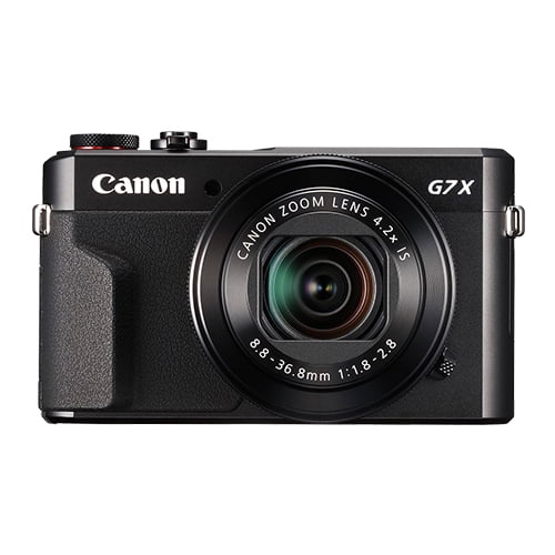 Canon PowerShot Digital Camera [G7 X Mark II with Wi-Fi & NFC, LCD Screen, and 1-inch Sensor - Black