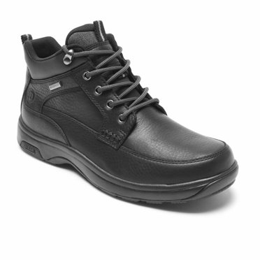 Dunham 8000 MID BOOT BLACK LEA SHORT BOOT
