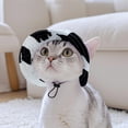 thumbnail image 4 of BKER Bucket Hats For Dogs Summer Round Brim Pet Hat With Ear Holes & Neck Strap Adjustable Outdoor Climbing Sun Visor Hat Sunshade Strangulation Cap For Small Medium Cats Dogs K, 4 of 4