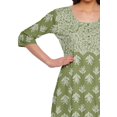 thumbnail image 3 of Moomaya Kurti Ligne A pour Femmes Kurti Longue Imprimée Robe Haut Indien pour Femmes, 3 of 5