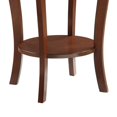 thumbnail image 3 of Convenience Concepts American Heritage Round End Table in Espresso Wood Finish, 3 of 8