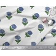 thumbnail image 2 of Soimoi Rayon Fabric Leaves & Floral Block Print Fabric by The Yard 42 Inch Wide, 2 of 3