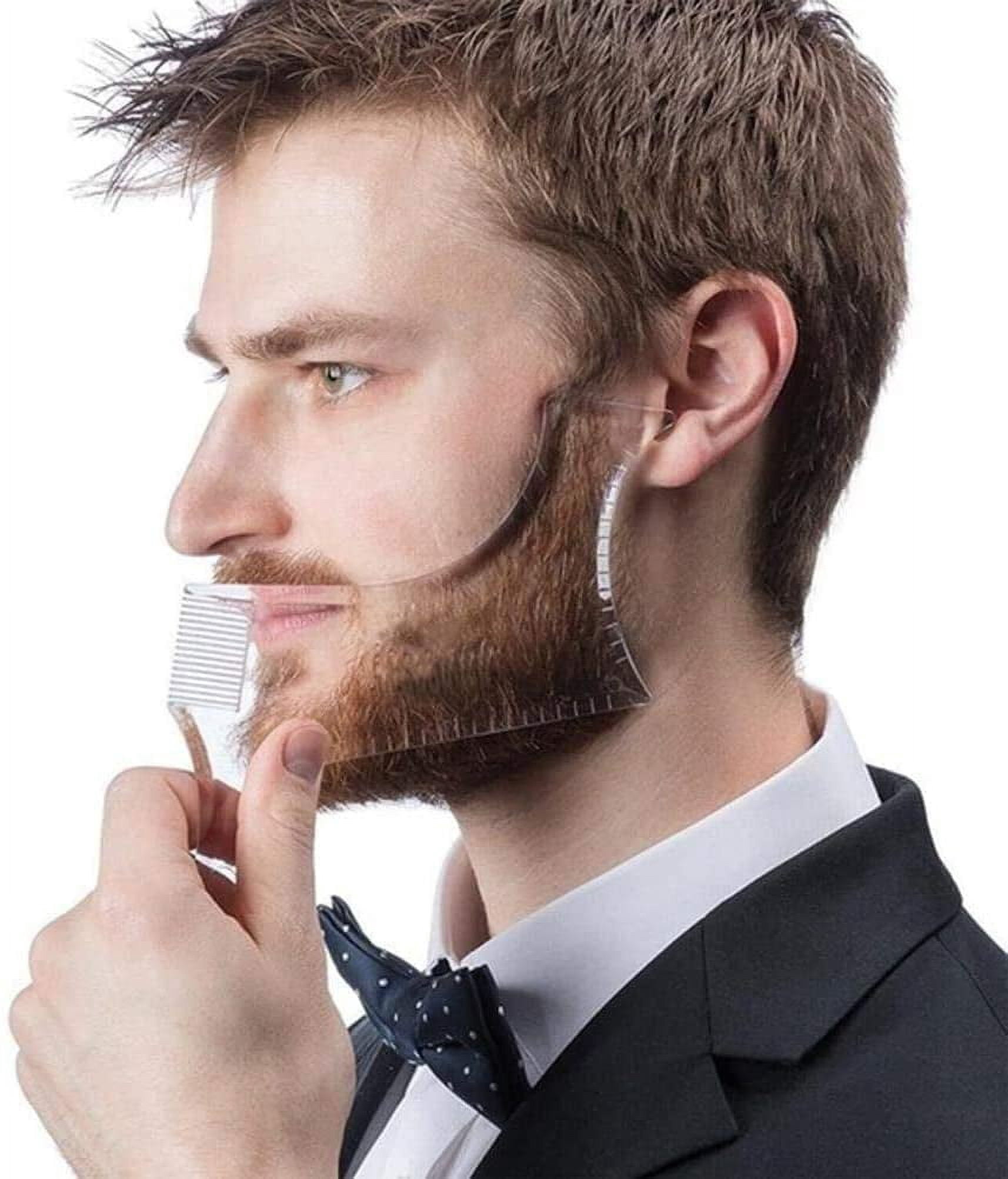 Beard Shaping Tool Trimmers for Men, Beard Shaper with Inbuilt Comb Cool
