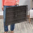 thumbnail image 3 of MidWest iCrate Double-Door Folding Dog Crate with Divider Panel, 3 of 9