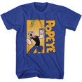 thumbnail image 1 of Popeye Veritical Logo Royal Adult T-Shirt M, 1 of 2