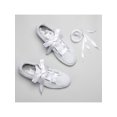 thumbnail image 4 of INSPIRE CHIC Women's 2 Pairs Flat Ribbon Sneaker Canvas Shoelaces White 160cm/63", 4 of 4