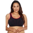 thumbnail image 2 of Goddess Women`s Plus-Size Soft Cup Sports Bra, 36D, GRAY HEATHER, 2 of 4