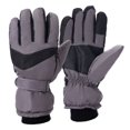 thumbnail image 1 of TIEVOSA Winter UniOutdoor Gloves Ski Plus Velvet New Windproof Anti Riding Gloves（Dark Gray）, 1 of 1