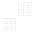 thumbnail image 2 of Transemion Portable Pet Playpen Panel Cage Fence Metal Guinea pig Wire plain white Grid 2Set, 2 of 6