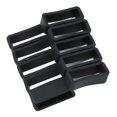 thumbnail image 4 of Milaget Watchband Strap Loop Black Wristwatch Strap Retainer Replacements 18MM, 4 of 6