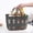 Army Green#14066, variant on Plastic Handheld Bath Basket, 28x19cm Storage Basket for Bathroom Washing