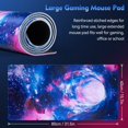 thumbnail image 5 of Gaming Mouse Pad, Large Mouse Pad Desk Pad, 31.5×15.75In XXL Mouse Pad Desk Mat, Galaxy Gaming Mousepad, Mouse Pads for Desk, Big Mouse Pad with Non-Slip Base, Extended Mouse Pad, 5 of 5