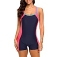 thumbnail image 1 of Charmo Maillot de Bain Sport une Pièce pour Femmes, Tenue de Plage, Maillots Mokini, 1 of 6
