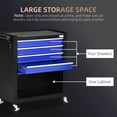 thumbnail image 4 of DURHAND 4-Drawer Tool Chest Rolling Tool Box with Storage Cabinet Handle, 4 of 9