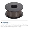 thumbnail image 3 of Uxcell Fil de Raccordement 26AWG 30m/100 Pieds Brun, Fil Électrique UL1007 Bobine, 3 of 6