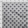 thumbnail image 2 of oneOone Silk Tabby Fabric Rabbit Block Printed Craft Fabric BTY 42 Inch Wide, 2 of 4