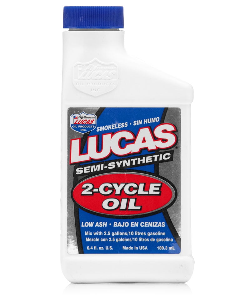 Lucas Oil Semi-Synthetic 2Cycle Oil 6.4 Ounce