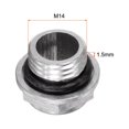 thumbnail image 3 of Unique Bargains M14x1.5mm Male Threaded Aluminum Air Compressor Oil Level Gauge Sight Glass 5Packs, 3 of 5