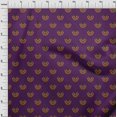 thumbnail image 3 of oneOone Silk Tabby Fabric Leaves & Floral Block Decor Fabric Printed BTY 42 Inch Wide, 3 of 4